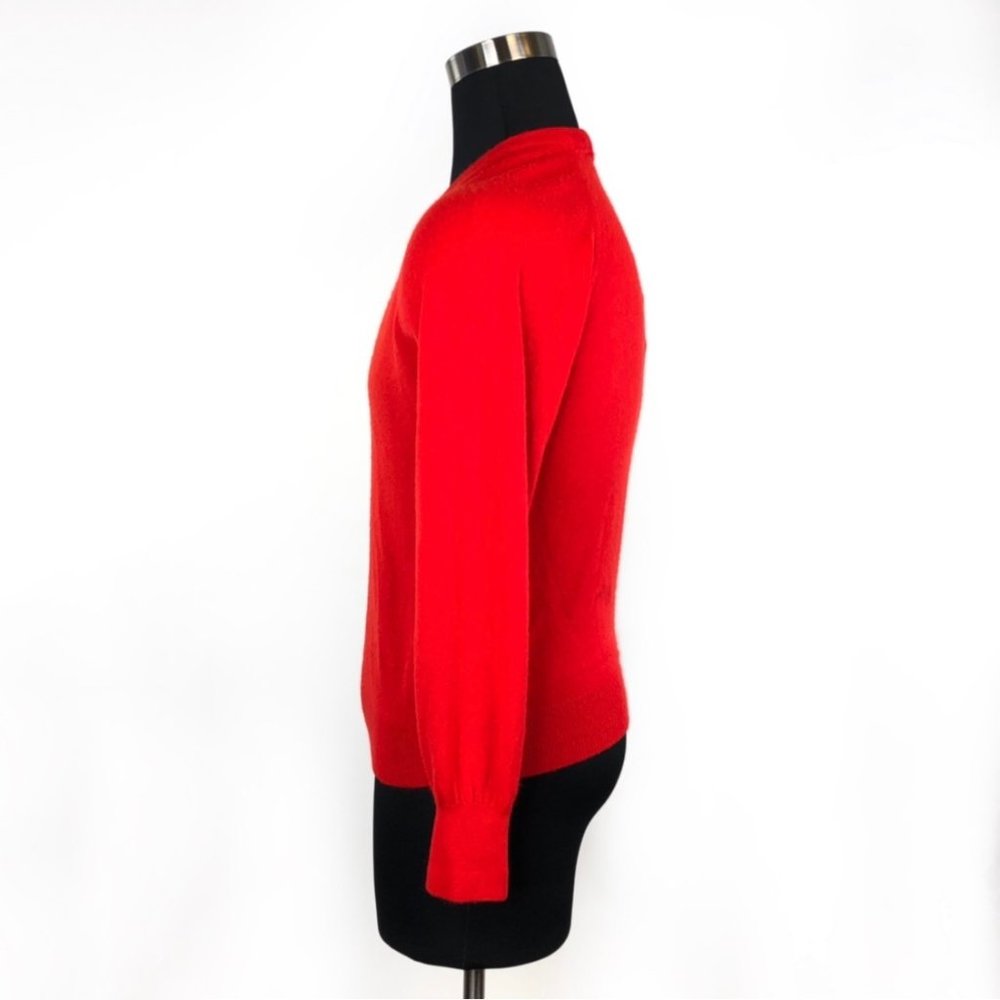 CHRISTIAN DIOR Vintage Red Sweater #II10 - Picture 4 of 7